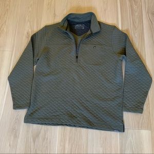 Eddie Bauer Men’s Fortify Quilted 1/4-Zip Pullover